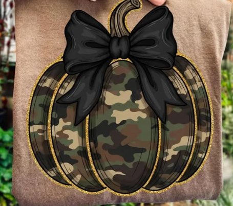 Camo Pumpkin Sweatshirt