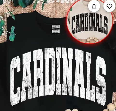 Cardinals Black Sweatshirt