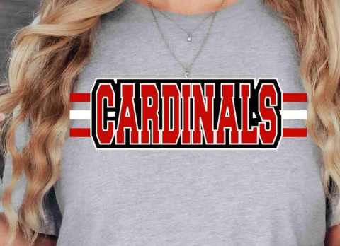 Cardinals Retro Gray T-shirt