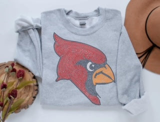 Cardinals Spangle Sweatshirt