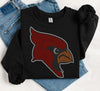 Rhinestone Cardinal Sweatshirt