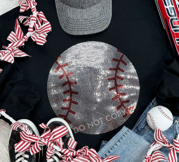 Spangle Baseball Sweatshirt