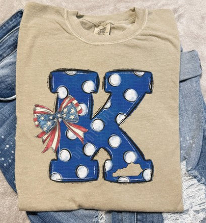 Comfort Colors K Polka Dot