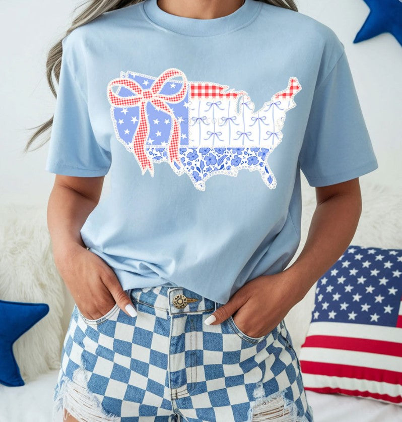 United States with Bow
