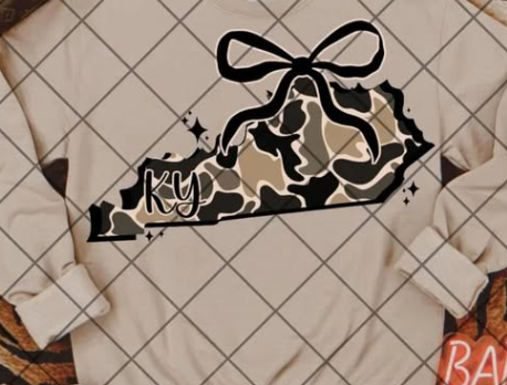 Kentucky State Camo Sweatshirt